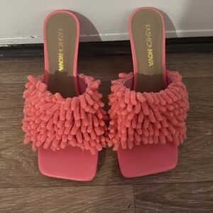 Coral Heels Fashion Nova
